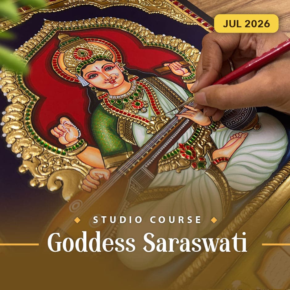 Goddess Saraswati - 6.5 Weeks Studio Course
