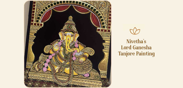 How Learning Tanjore Painting Supported Nivetha During Her Postpartum