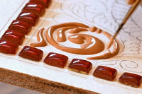 Preparing and working with embossing paste