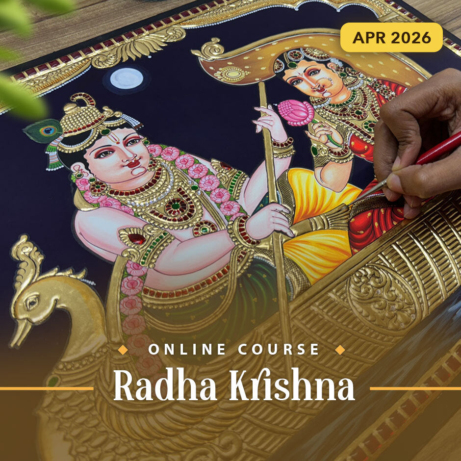 Radha & Krishna in a boat - 6.5 Weeks Online Course
