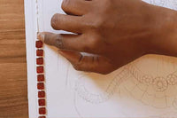 Sticking Kundan Stones